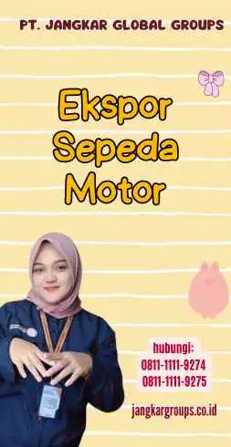 Ekspor Sepeda Motor