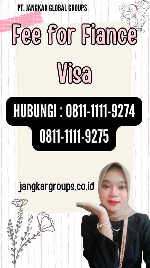 Fee for Fiance Visa