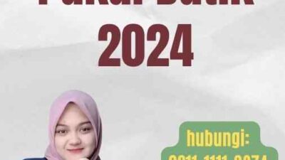 Foto Paspor Pakai Batik 2024