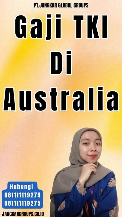 Gaji TKI Di Australia