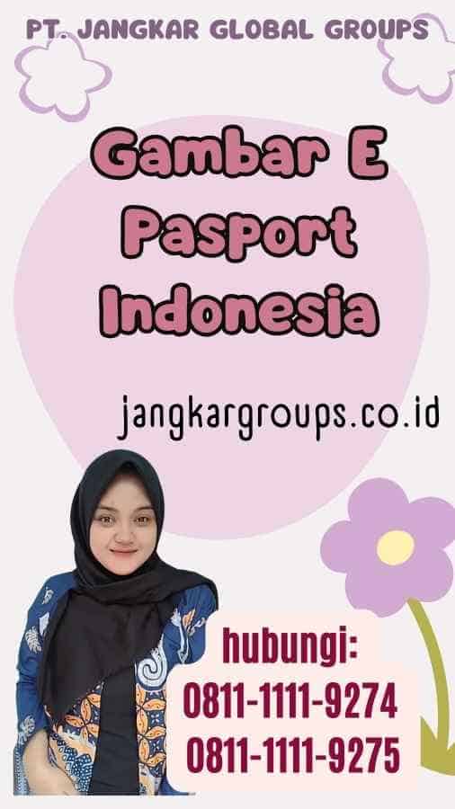 Gambar E Pasport Indonesia