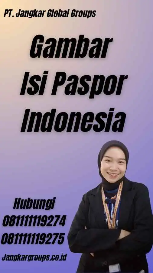 Gambar Isi Paspor Indonesia