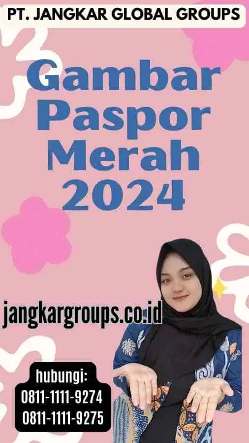 Gambar Paspor Merah 2024