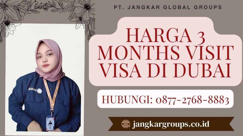 3 Months Visit Visa Price in Dubai