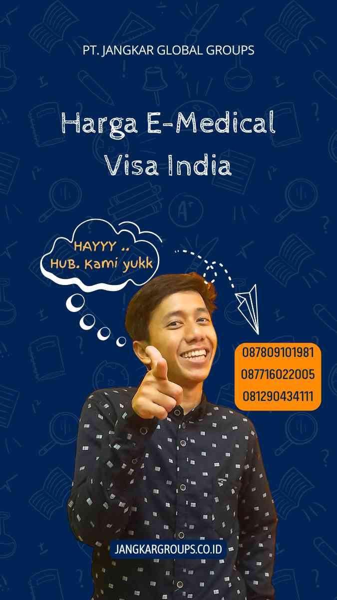 Harga E-Medical Visa India