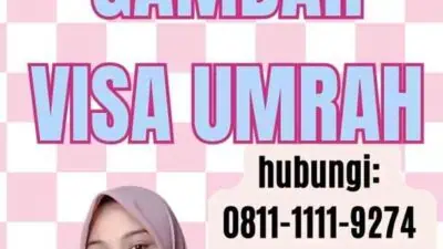 Harga Gambar Visa Umrah