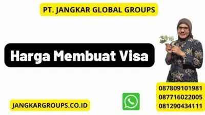 Harga Membuat Visa