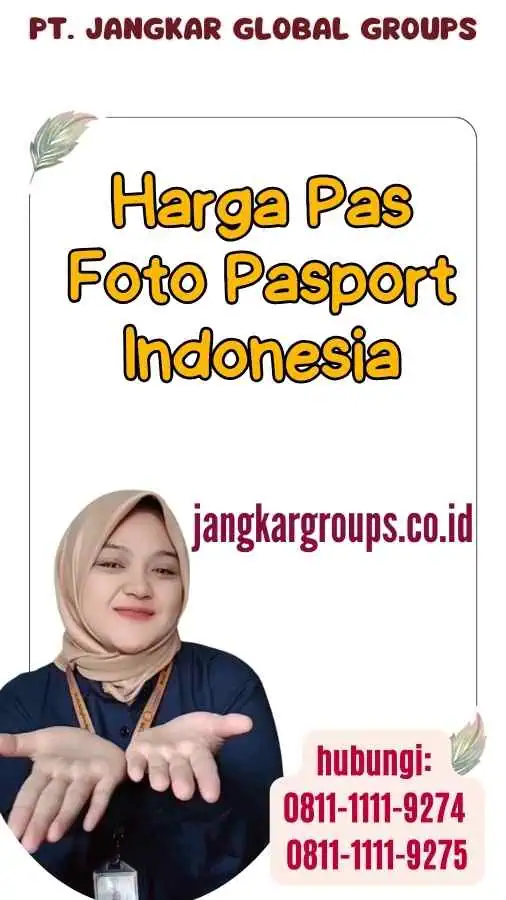 Harga Pas Foto Pasport Indonesia