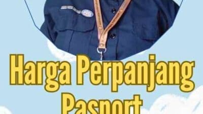 Harga Perpanjang Pasport Indonesia