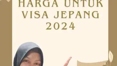 Harga untuk Visa Jepang 2024