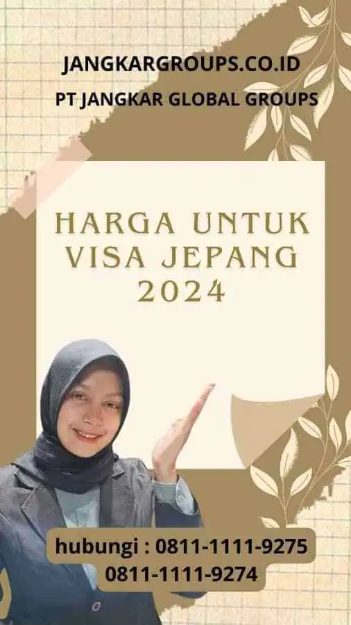 Harga untuk Visa Jepang 2024