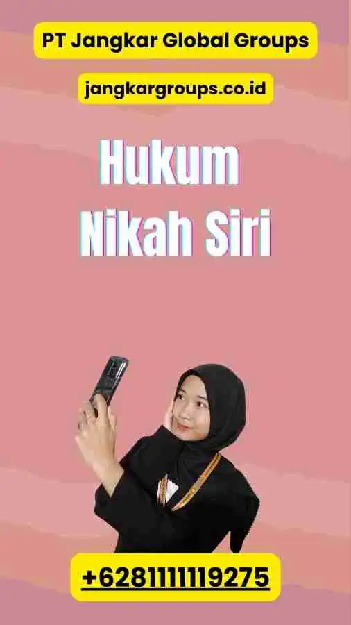 Hukum Nikah Siri