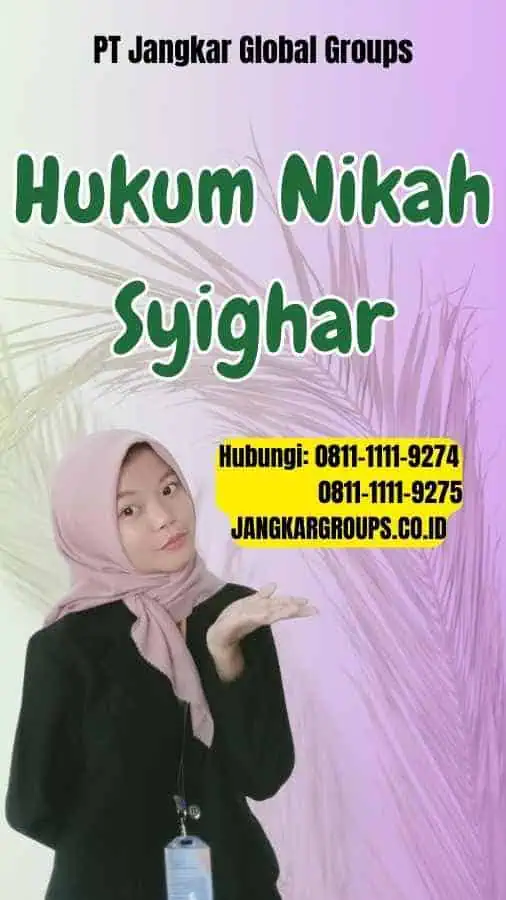 Hukum Nikah Syighar