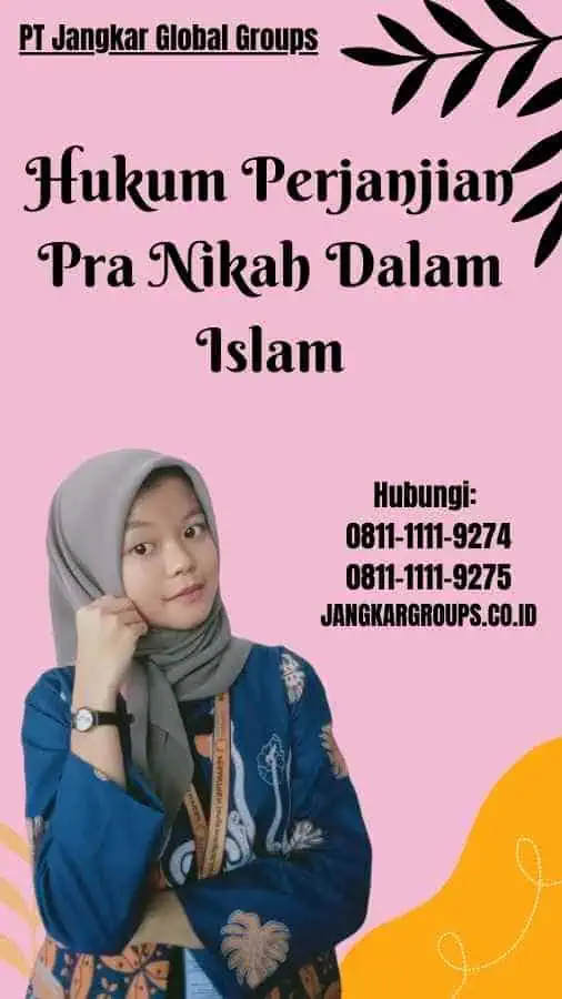 Hukum Perjanjian Pra Nikah Dalam Islam