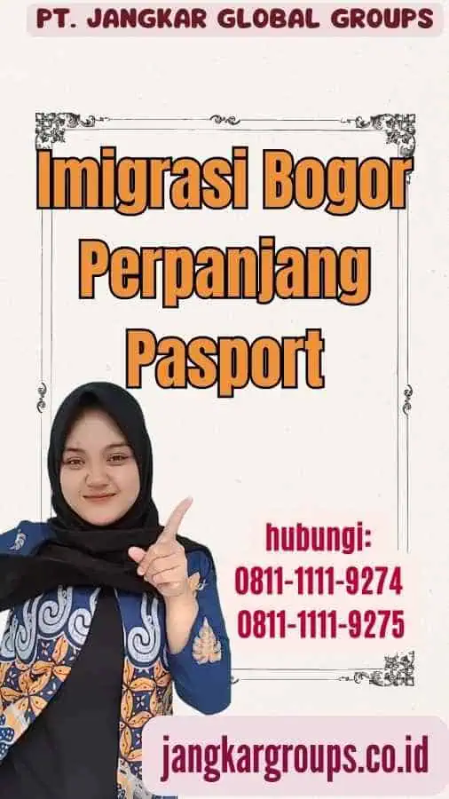 Imigrasi Bogor Perpanjang Pasport