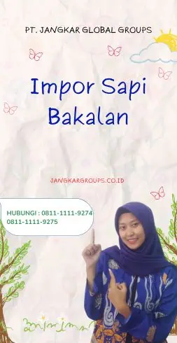 Impor Sapi Bakalan