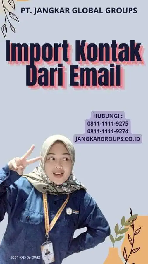 Import Kontak Dari Email