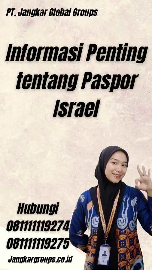 Informasi Penting tentang Paspor Israel