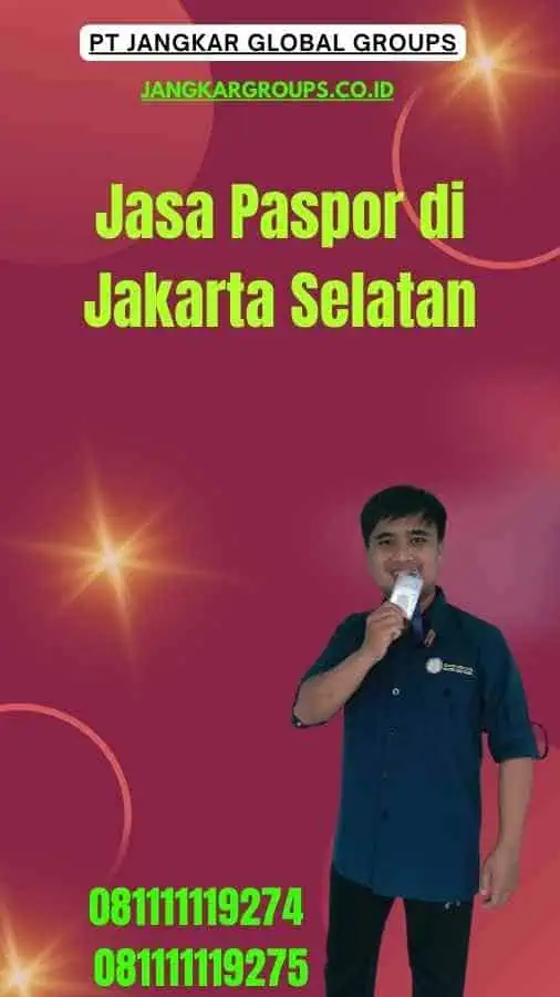 Jasa Paspor di Jakarta Selatan