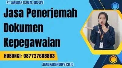 Jasa Penerjemah Dokumen Kepegawaian