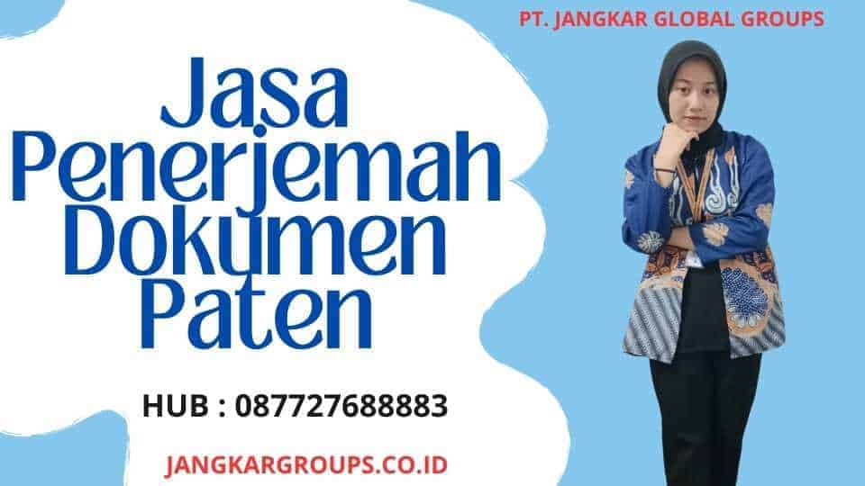 Jasa Penerjemah Dokumen Paten