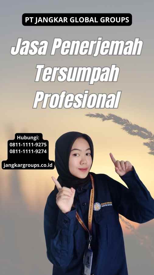 Jasa Penerjemah Tersumpah Profesional