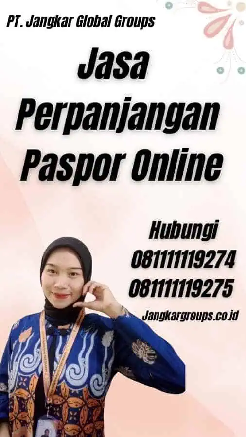 Jasa Perpanjangan Paspor Online