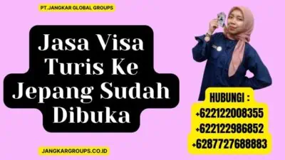 Jasa Visa Turis Ke Jepang Sudah Dibuka