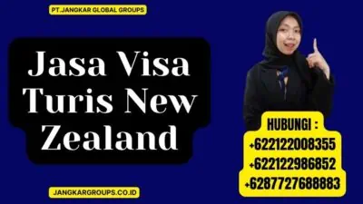 Jasa Visa Turis New Zealand