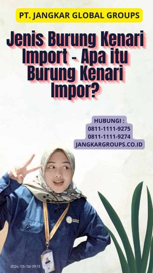 Jenis Burung Kenari Import - Apa itu Burung Kenari Impor?