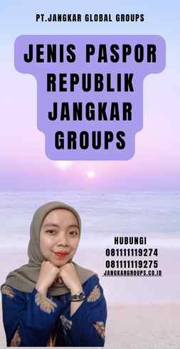 Jenis Paspor Republik Jangkar Groups