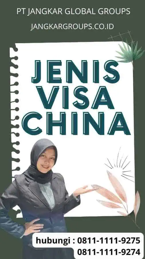 Jenis Visa China