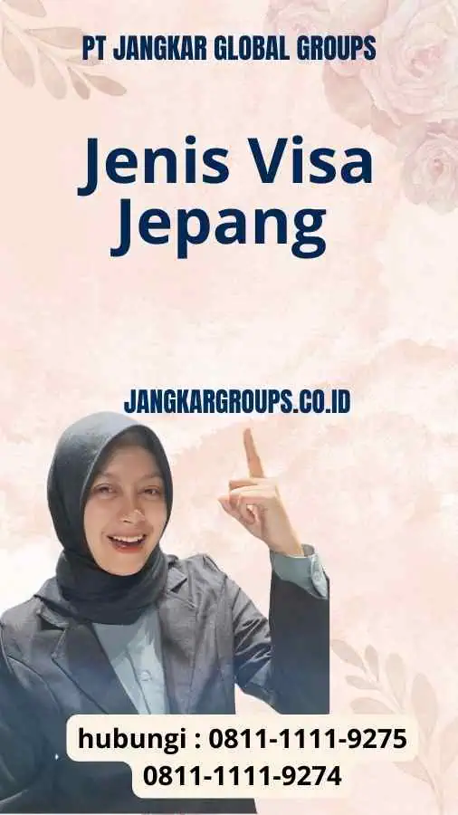 Jenis Visa Jepang Persyaratan