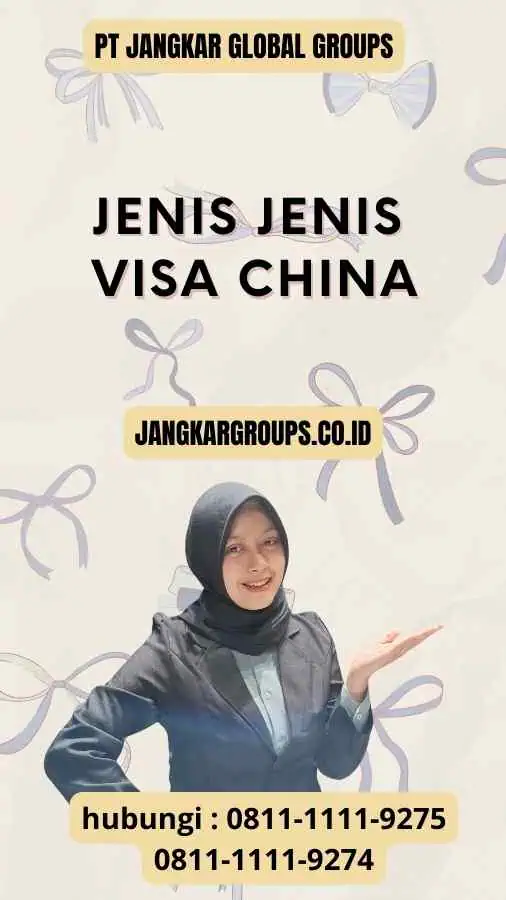 Jenis jenis Visa China