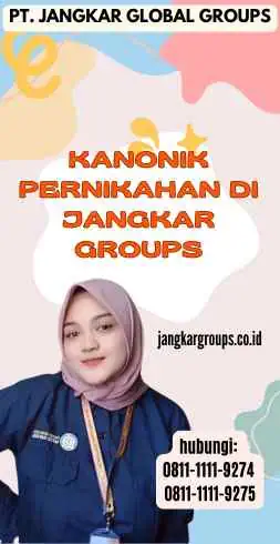 Kanonik Pernikahan di Jangkar Groups