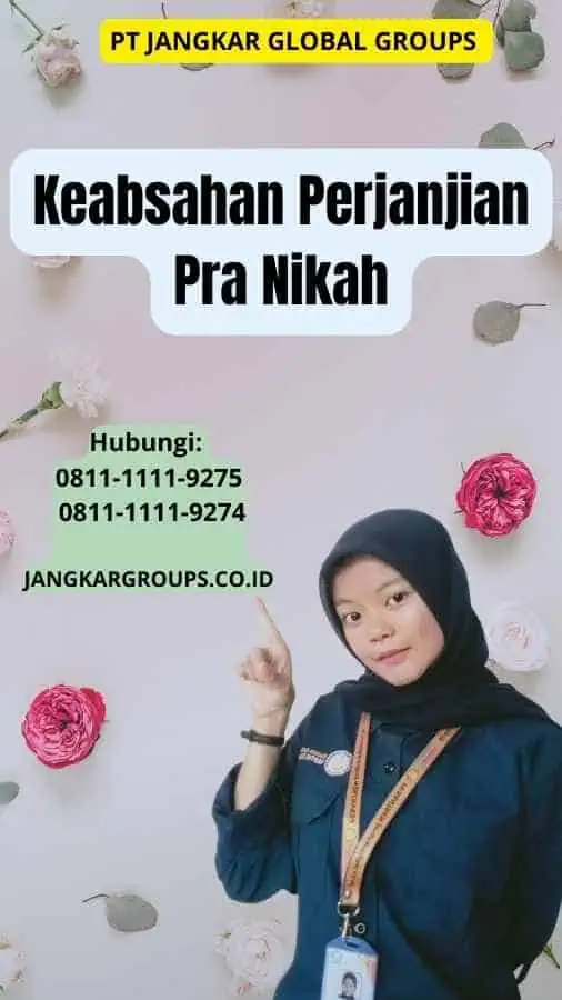 Keabsahan Perjanjian Pra Nikah