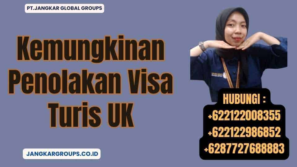 Kemungkinan Penolakan Visa Turis UK