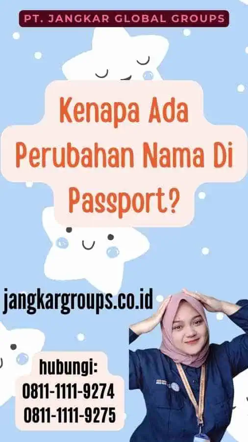 Kenapa Ada Perubahan Nama Di Passport