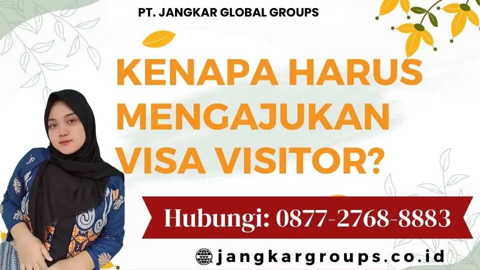 Kenapa Harus Mengajukan Visa Visitor