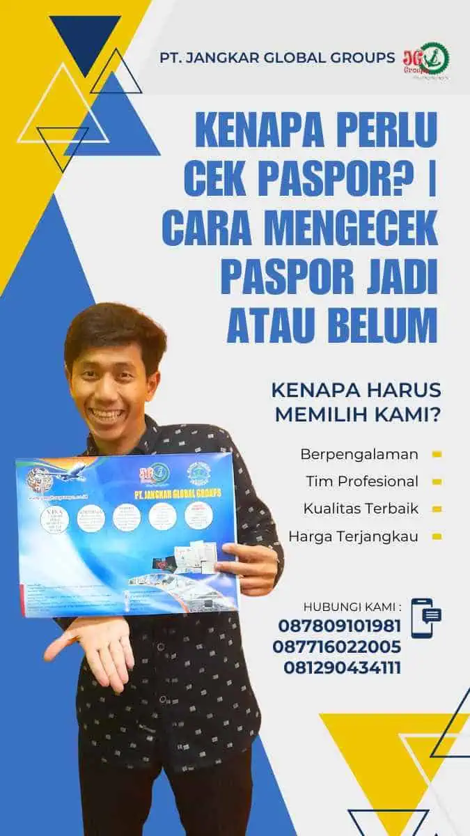 Kenapa Perlu Cek Paspor? | Cara Mengecek Paspor Jadi atau Belum