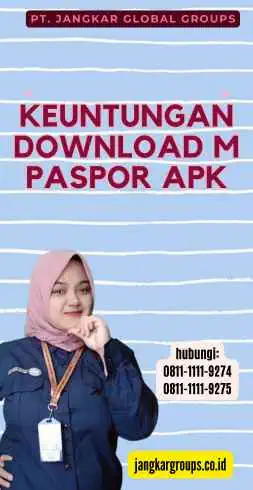 Keuntungan Download M Paspor Apk