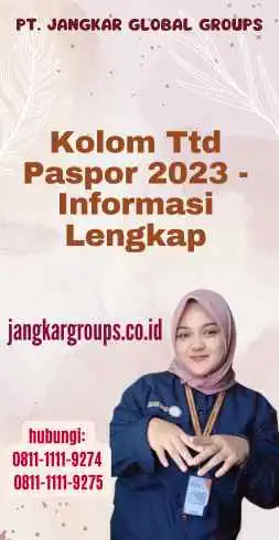 Kolom Ttd Paspor 2023 - Informasi Lengkap