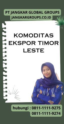 Komoditas Ekspor Timor Leste