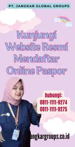 Kunjungi Website Resmi Mendaftar Online Paspor