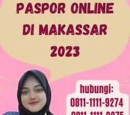 Layanan Paspor Online di Makassar 2023