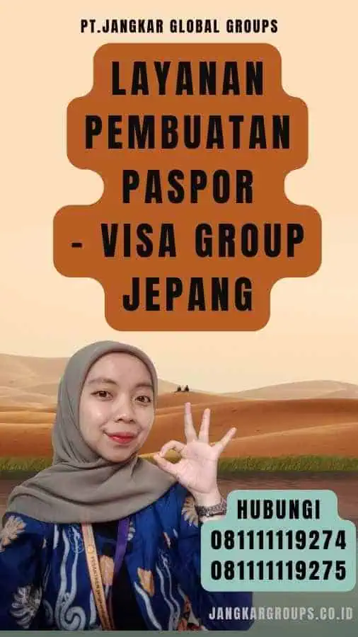 Layanan Pembuatan Paspor - Visa Group Jepang