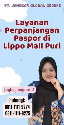 Layanan Perpanjangan Paspor di Lippo Mall Puri