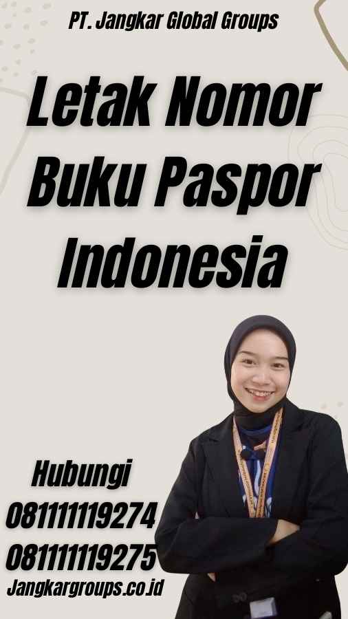 Letak Nomor Buku Paspor Indonesia