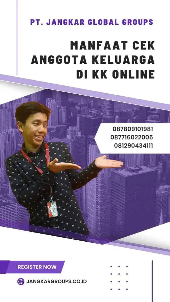 Cek Anggota Keluarga Di KK Online