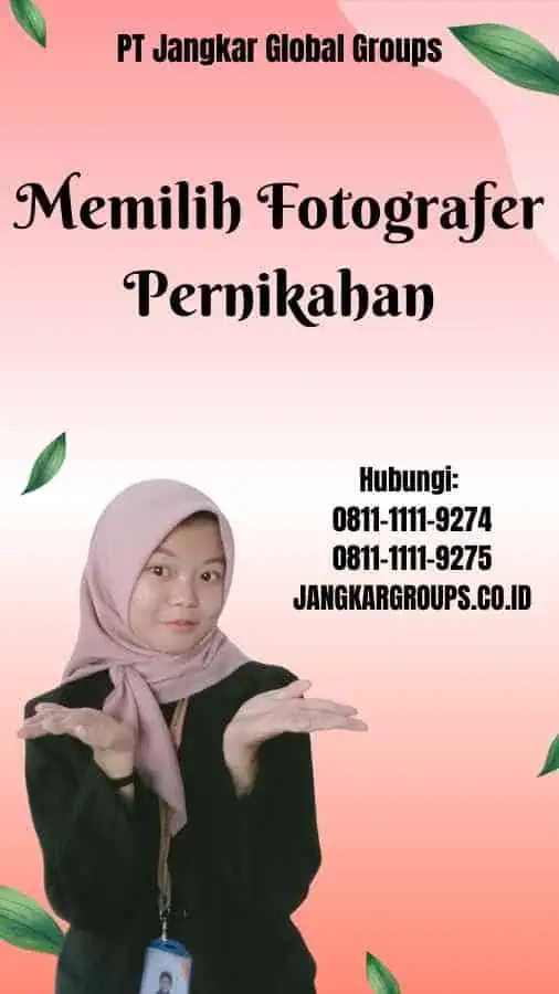 Memilih Fotografer Pernikahan Contoh Foto Pernikahan